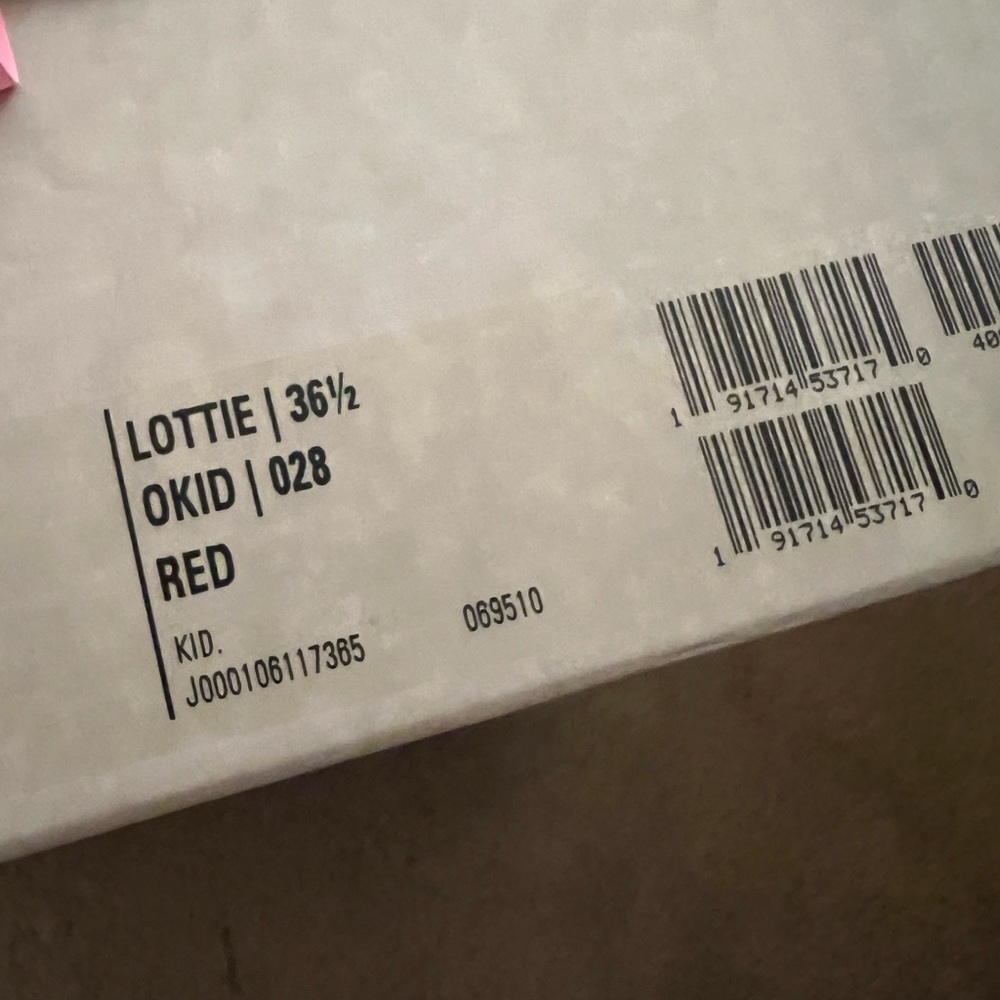 Jimmy choo lottie red sandal 36.5 - Picture 4 of 4